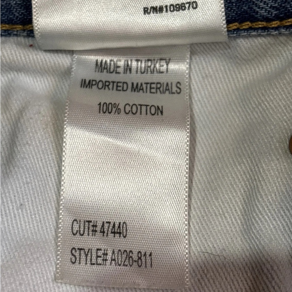 Agolde Parker Distressed Jean Shorts -30 - Picture 6 of 8